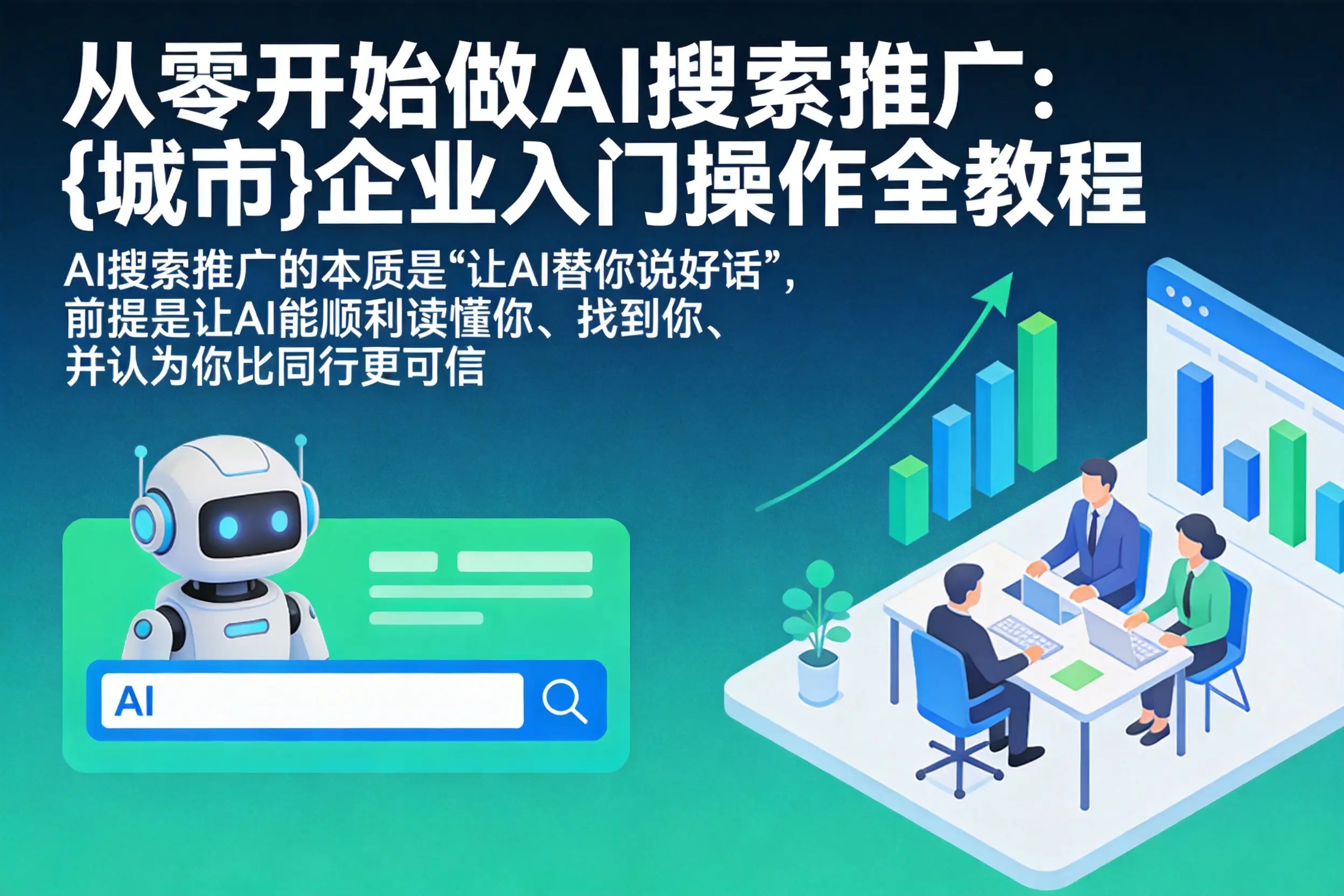 从零开始做AI搜索推广:烟台企业入门操作全教程